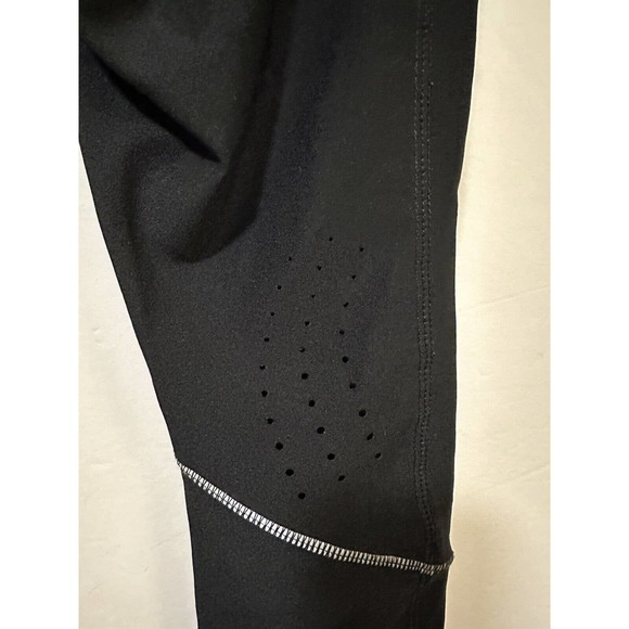 RBX Activewear Capri Tights Women’s Size S/P Black Stash Pocket w/Zipper Gym PGC - Picture 7 of 9